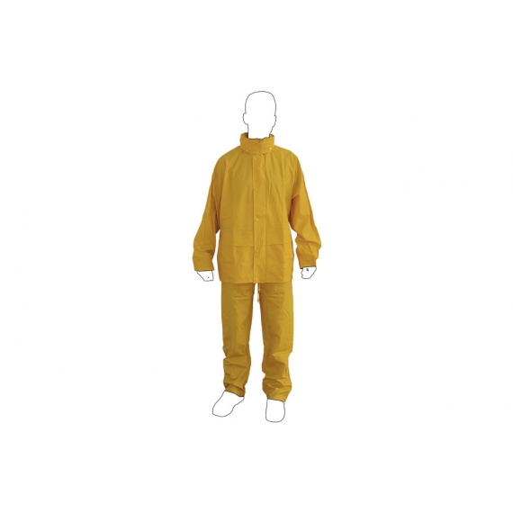 TRAJE DE AGUA PU/PVC AMARILLO TALLA L