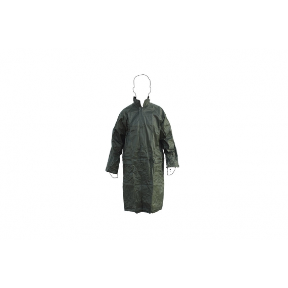 ABRIGO DE LLUVIA VERDE POLIESTER/PVC TALLA-M