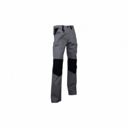 PANTALON TRABAJO LENOIR 280gms/m GRIS-NEGRO T-42