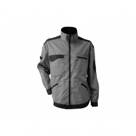 CHAQUETA TRABAJO BENZ 280gms/m GRIS-NEGRO T-S