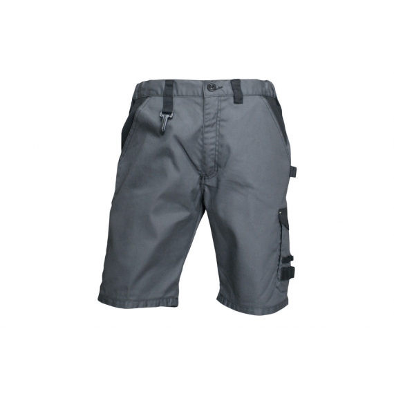 BERMUDAS DE TRABAJO POULSEN 280gms/m GRIS-NEGRO T-42