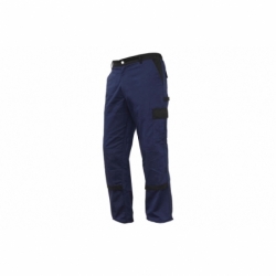 PANTALON TRAB. FLEX. JANO SLIM FIT MARINO/NEGRO T-58