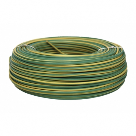 ROLLO CABLE H07V-K 1X1,5MM2 AMAR/VERDE (100M)