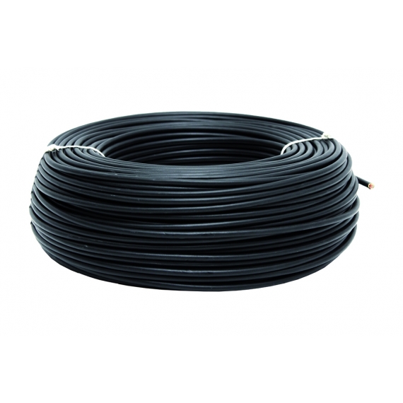 ROLLO CABLE H07V-K 1X6MM2 NEGRO (100M)