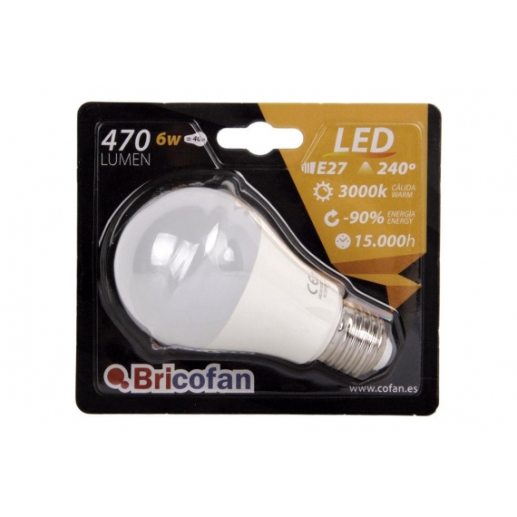 BOMBILLA LED 9W CLASIC 240º 810LM 3000K